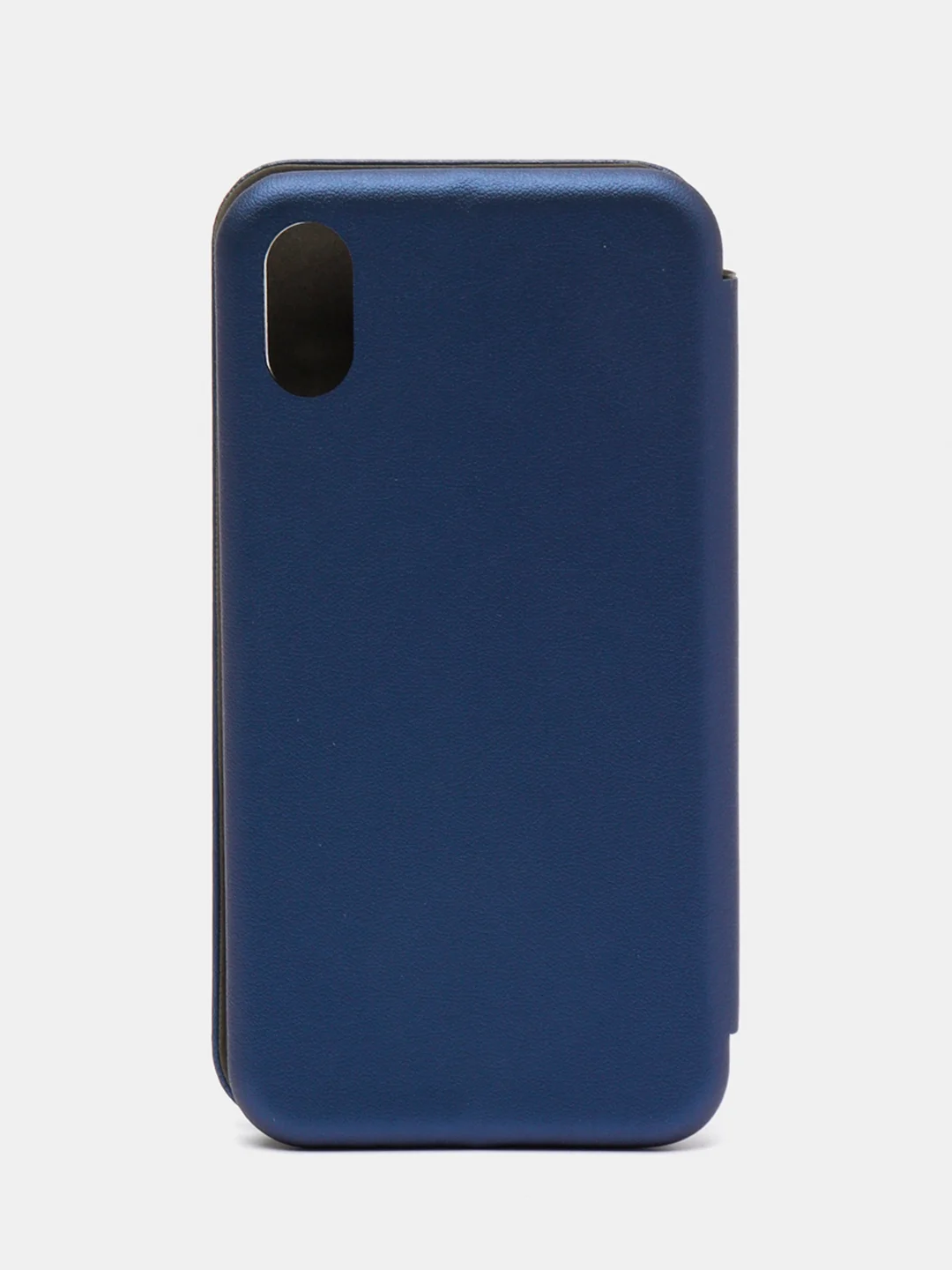 Темно-синий чехол-книжка iPhone 5, 5S, SE, 6, 6S, 7, 8, SE, X, XS, XR, 11, 12, 13, Pro, Max, Mini