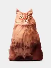 Рыжий мягкая подушка Кошка/Кот, реалистичная