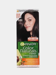 Garnier питательная крем-краска для волос "Color Naturals", 3.12, Ледяной темный шатен
