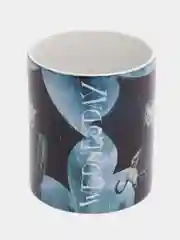 Алый кружка с принтом по мотивам сериала Wednesday (Уэнсдей)