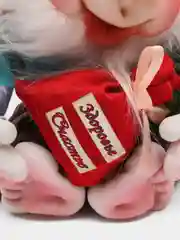 Красный игрушка "Домовенок"