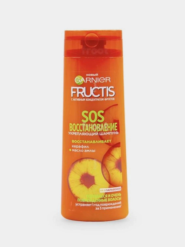 Garnier Fructis Восстанавливающий Шампунь для секущихся и очень поврежденных волос, 250 мл
