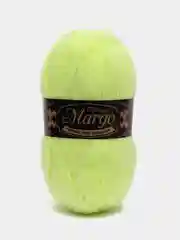 Светло-жёлтый пряжа для вязания Margo, акрил с пухом, 230 м, 100 г