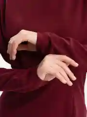 Бордовый платье женское