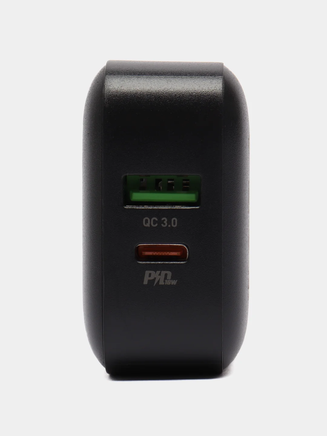 Черный зарядное устройство BOROFONE BA46A, USB, Type-C, быстрая зарядка 3.0, 3 A, 18W