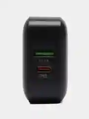 Черный зарядное устройство BOROFONE BA46A, USB, Type-C, быстрая зарядка 3.0, 3 A, 18W