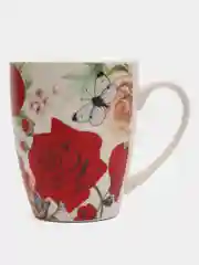 Алый кружка и ложка в подарочной коробке