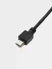 Черный usb-кабель для зарядки контроллеров, геймпадов, microUSB
