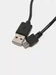 Черный usb-кабель для зарядки контроллеров, геймпадов, microUSB
