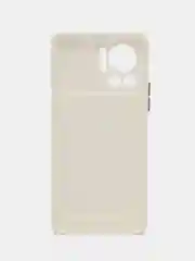 Белый чехол Infinix NOTE 12 VIP, с карманом для карт ( Инфиникс Нот 12 вип)