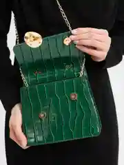 Зеленый сумка женская