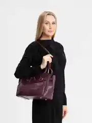 Фиолетовый сумка женская