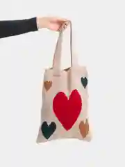 Хаки сумка женская трикотажная