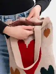 Хаки сумка женская трикотажная