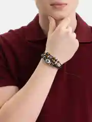 Фуксия браслет мужской