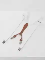 Белый подтяжки мужские для взрослых