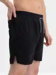 Черный шорты мужские спортивные