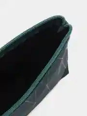 Зеленый косметичка маленькая на замке
