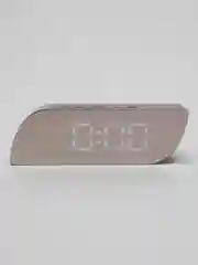 Белый настольные цифровые электронные часы, LED