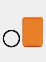 Рыжий картхолдер с магнитным кольцом MagSafe для айфон iPhone