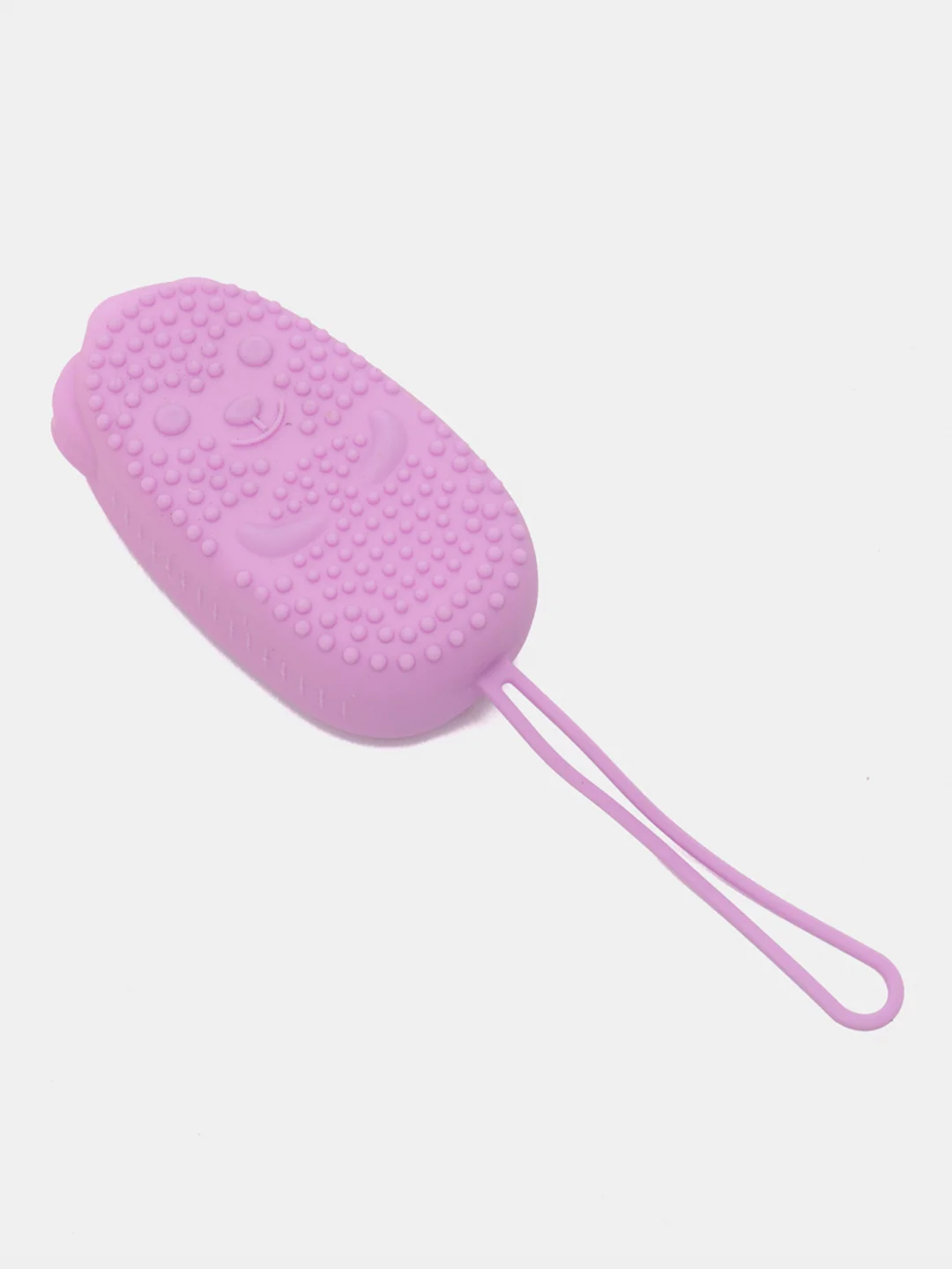 Лавандовый силиконовая губка/мочалка для душа Bubbles Bath Brush
