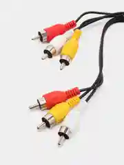 Кабель АудиоВидео 3 RCA - 3 RCA, колокольчики / тюльпаны, для соединения ТВ к аудио /видео