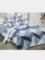 Белый подарочный комплект постельного белья, 1,5-спальный Хлопок / Постельное белье Евро 2 сп