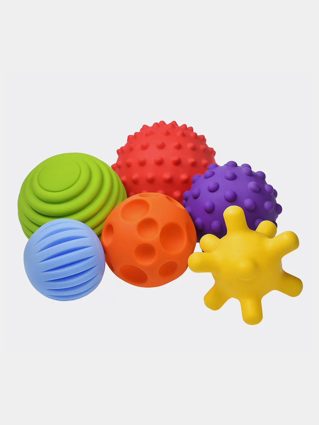 Игрушка развивающая Fancy Мега тактилики, 12 деталей