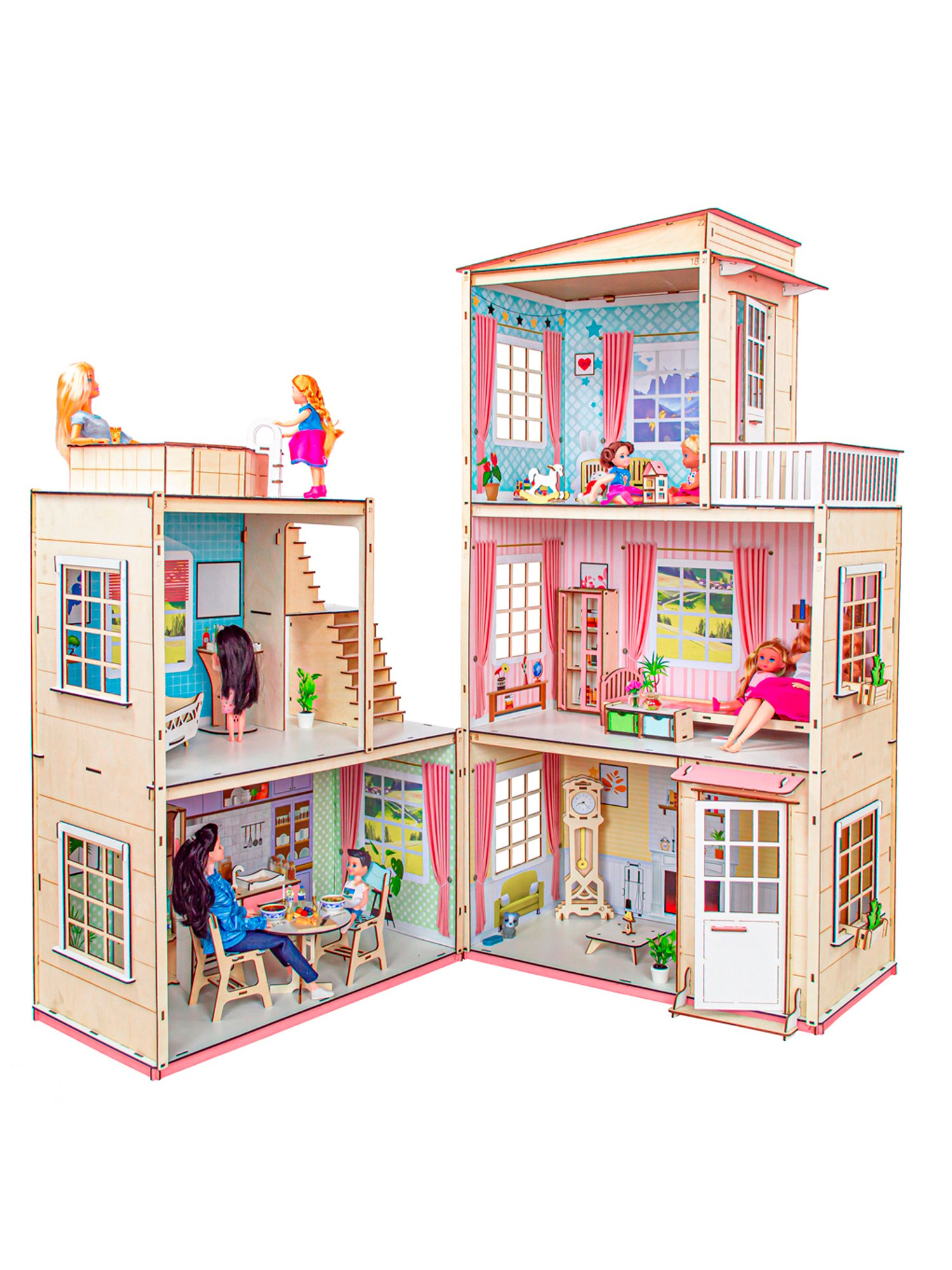 Домики для кукол Барби, купить в Минске кукольный дом Barbie