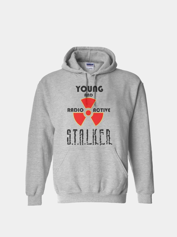 Толстовка CoolPodarok "Young and radio active stalker"