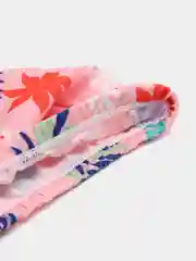 Розовый шапочка для плавания детская тканевая для бассейна
