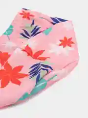 Розовый шапочка для плавания детская тканевая для бассейна