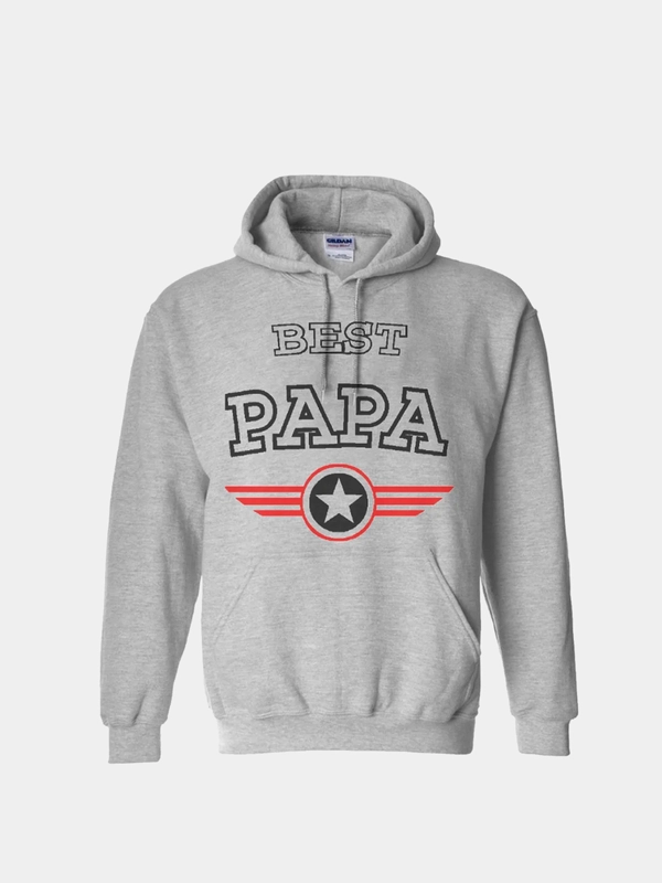 Худи CoolPodarok "Best papa" (папа)