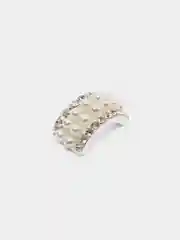 Серебряный серединка для бантиков
