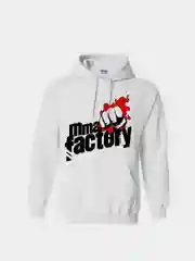 Белый толстовка CoolPodarok "MMA factory"