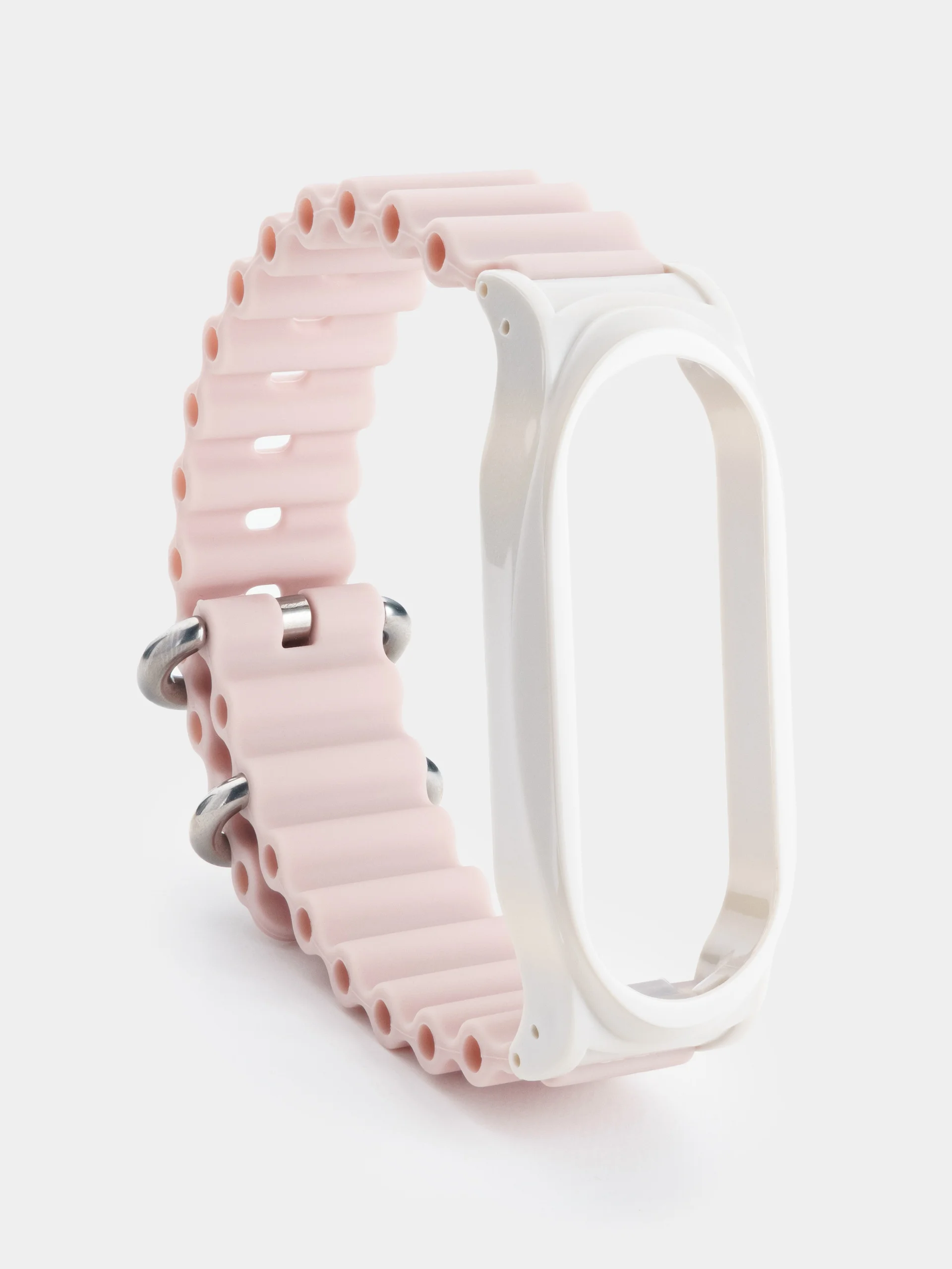 Мятный силиконовый ремешок для Xiaomi Mi Band 3 / 4 / 5 / 6