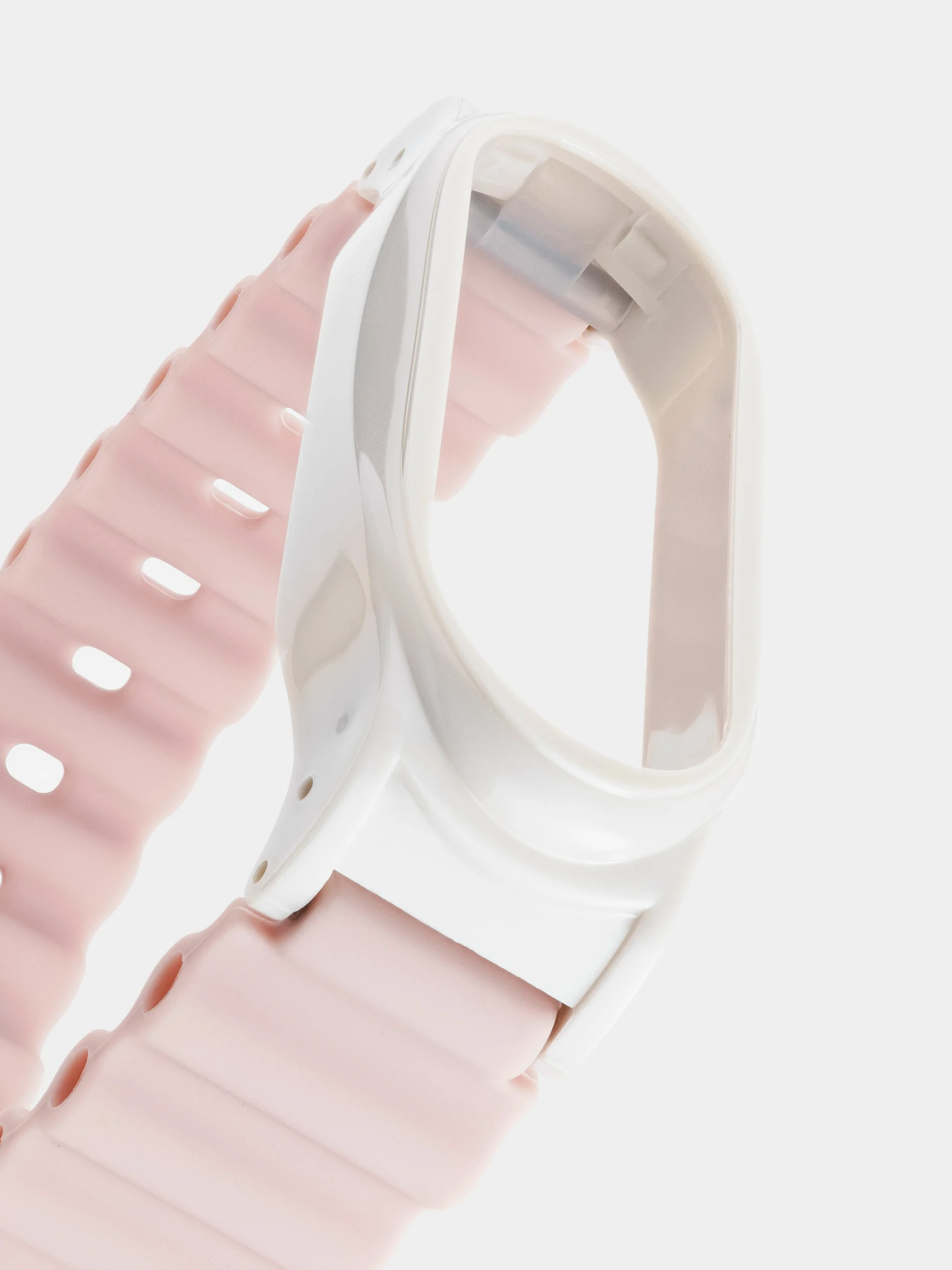 Мятный силиконовый ремешок для Xiaomi Mi Band 3 / 4 / 5 / 6