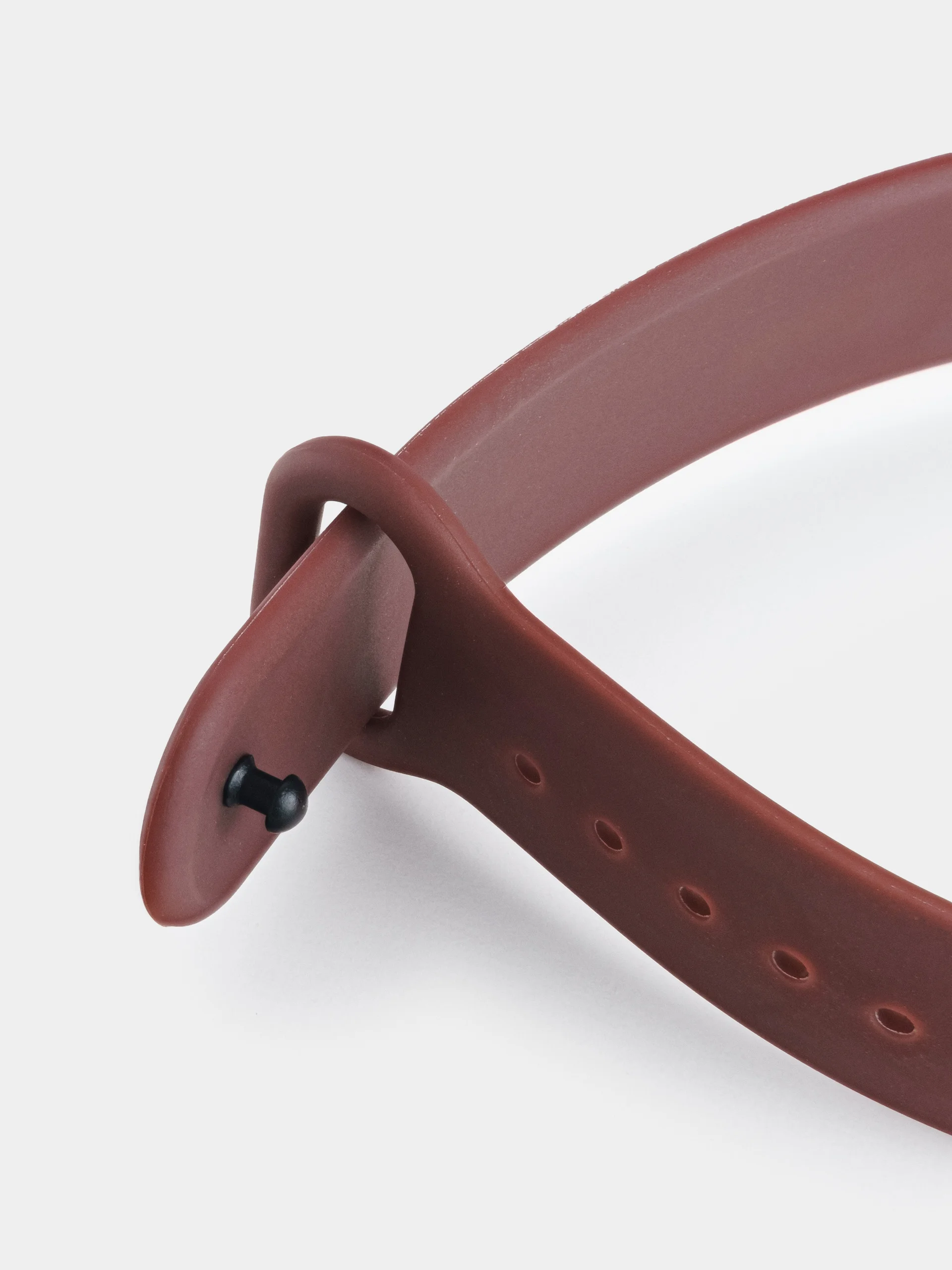 Бордовый силиконовый ремешок для Xiaomi Mi Band 5/6/7 ксяоми ми бэнд
