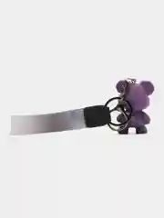 Сиреневый брелок для ключей Bearbrick "Мишка"