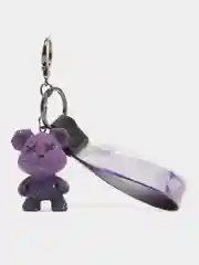 Сиреневый брелок для ключей Bearbrick "Мишка"