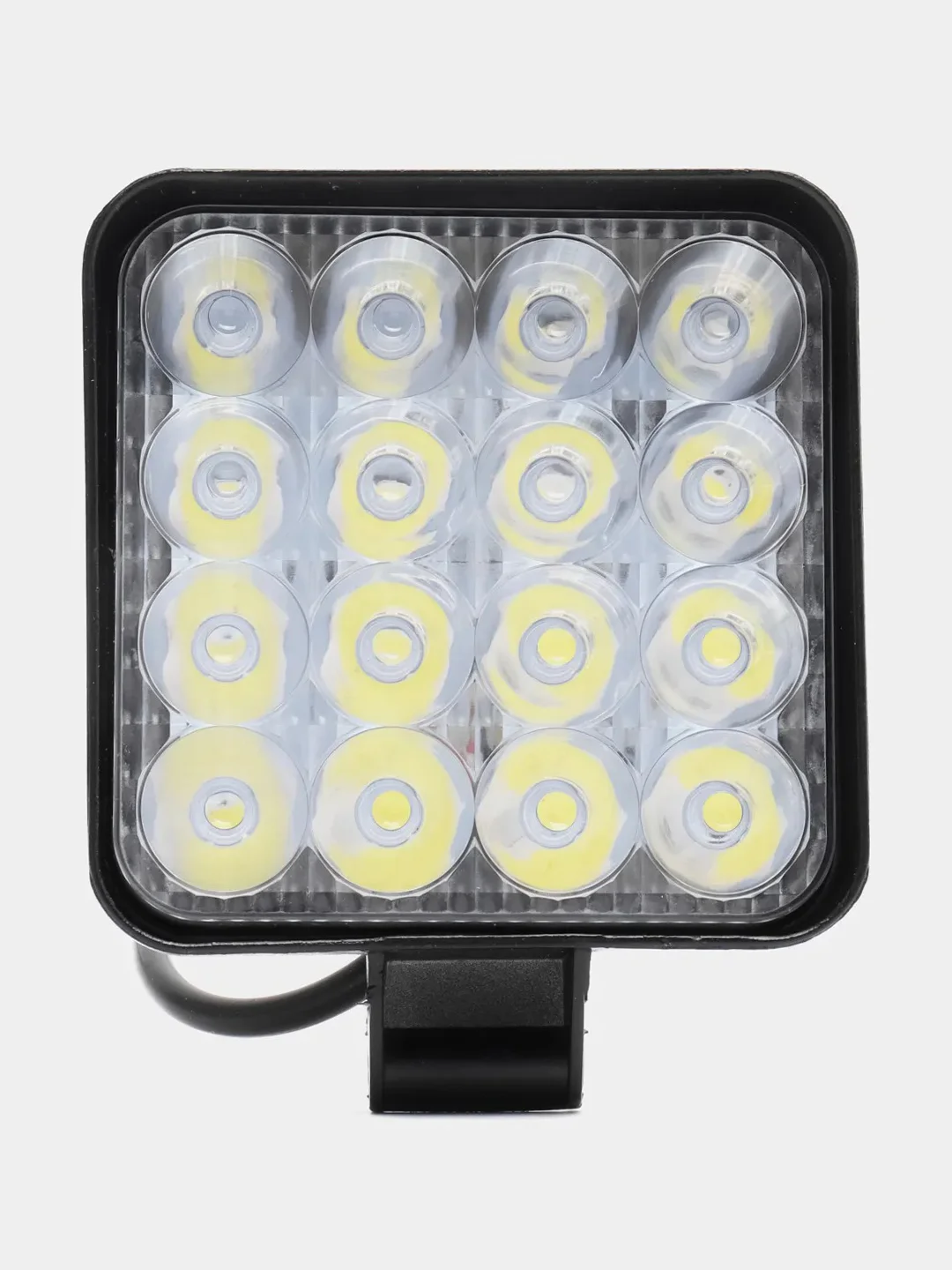 Белый вспышка ФСО,фара автомобильная, светодиодная, 16 LED, 48W, Стробоскоп