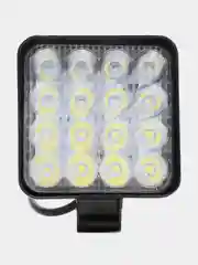 Белый вспышка ФСО,фара автомобильная, светодиодная, 16 LED, 48W, Стробоскоп