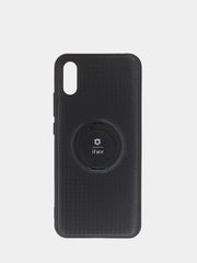 Чехол Xiaomi Redmi 9A, Сяоми Редми 9А силиконовый магнитный с кольцом iFace