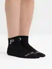 Черный носки унисекс, с буквой "Р"