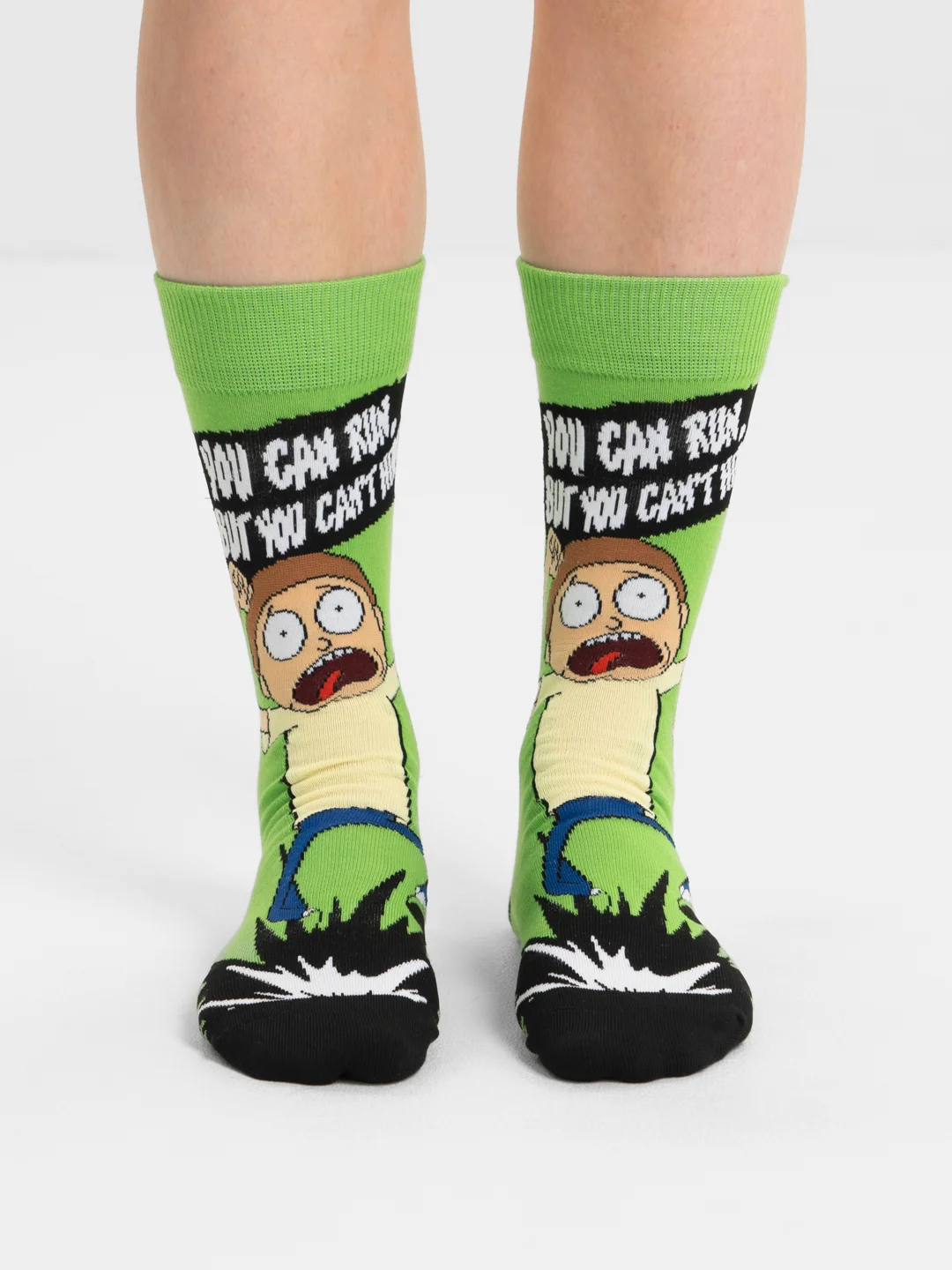 Лайм носки Рик и Морти, 7 видов (Rick and Morty)