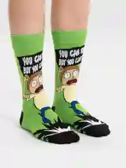 Лайм носки Рик и Морти, 7 видов (Rick and Morty)