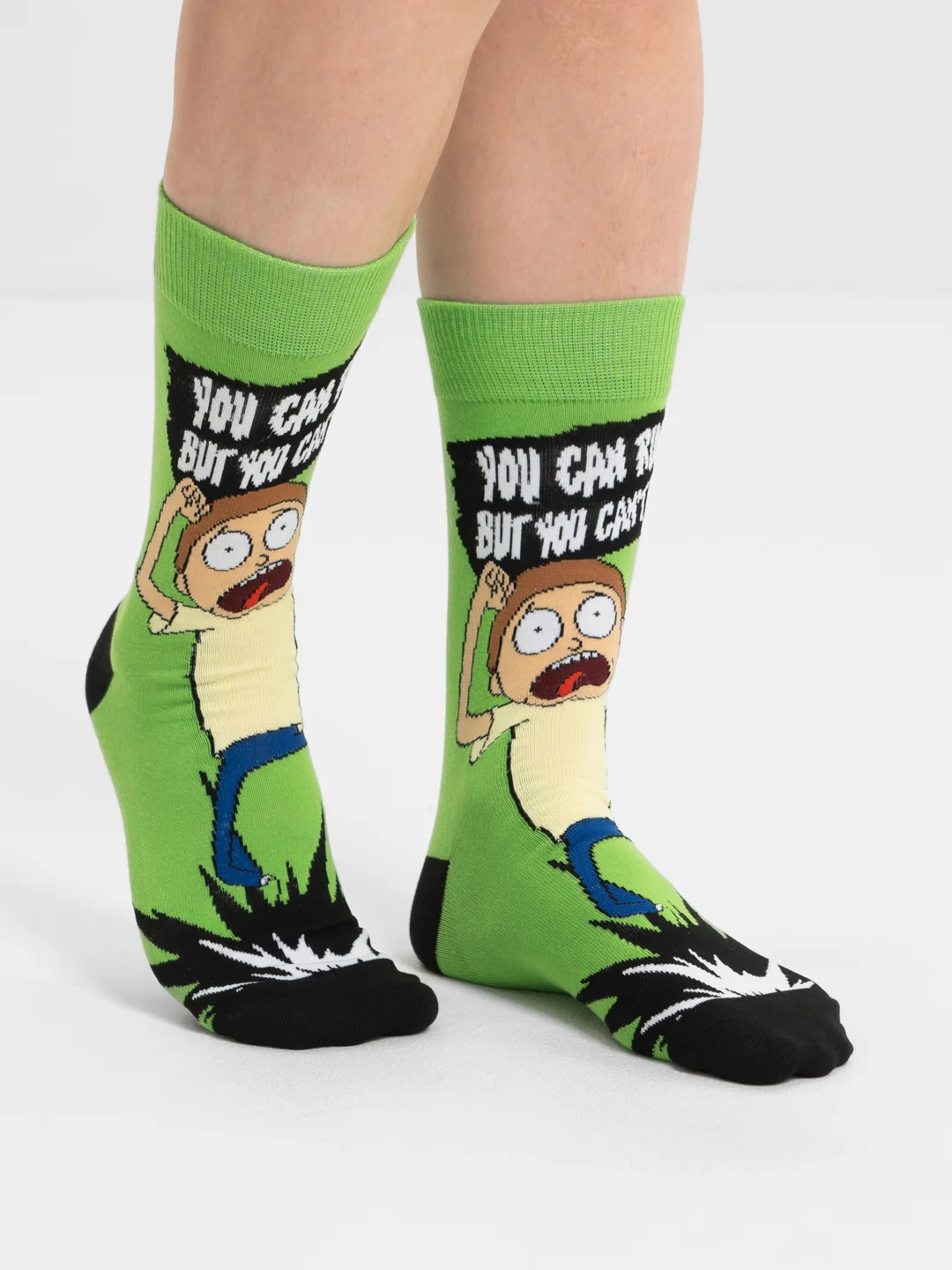 Лайм носки Рик и Морти, 7 видов (Rick and Morty)