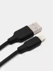 Хром зарядный кабель Lightning для iPhone, силиконовый, 1 м, 2 м / Зарядка на айфон