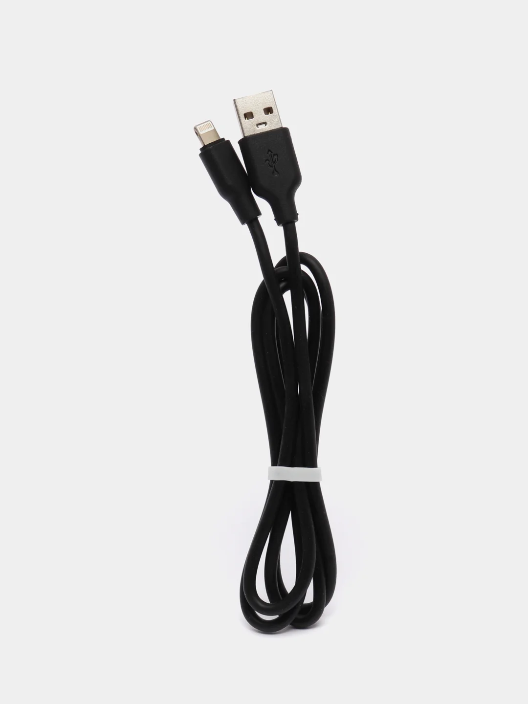 Хром зарядный кабель Lightning для iPhone, силиконовый, 1 м, 2 м / Зарядка на айфон
