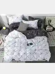 Бронзовый комплект постельного белья 2- х спальный, однотонный, 2-x спальный, хлопок / Евро